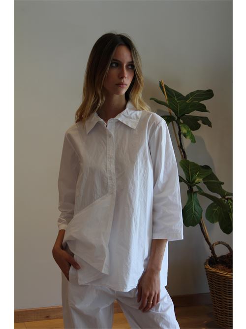 Camicia asimmetrica DIECI MINUTI | 10944